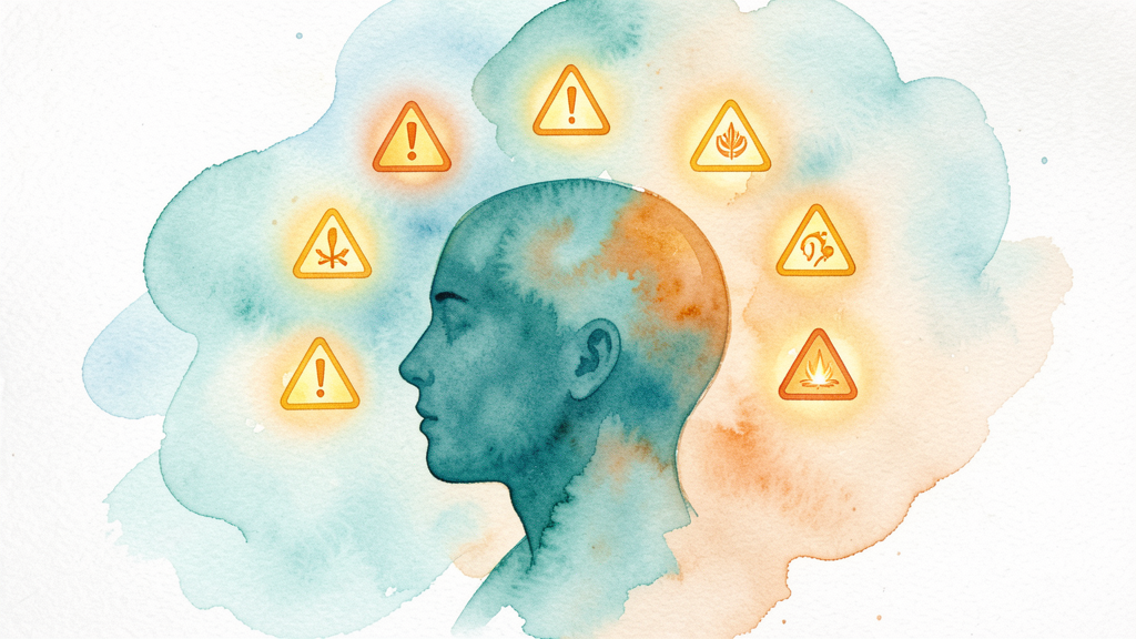 10 signos del TLP - ilustración